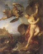 Francois Lemoine Perseus and Andromeda oil painting